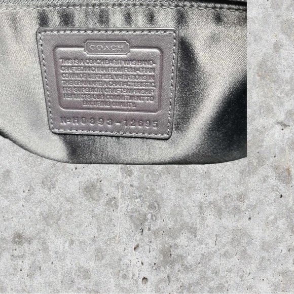 Vintage Coach Bonnie Soho Black Leather Bowler Bag - ORIGINAL CHARMS INCLUDED - Picture 4 of 5